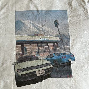 Project Sasei Anime Cars like Initial D Tee